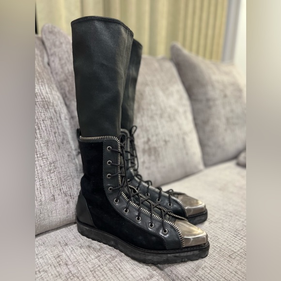 ALEXANDER WANG Mirte Laced Sock Boot🔥37 - Picture 12 of 16